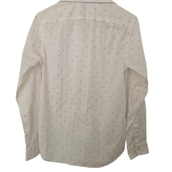 Goodfellow & Co White Shirt with Black Dots Size Small - Picture 3 of 3